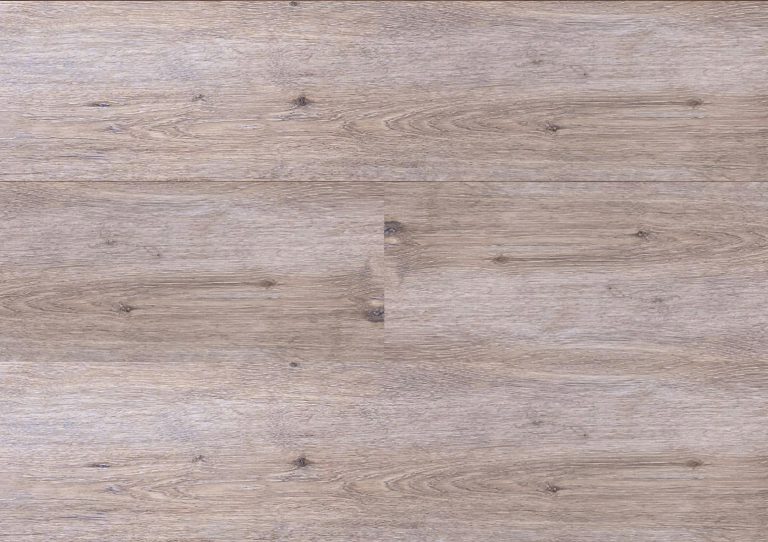 Laminate flooring in Ice Oak finish